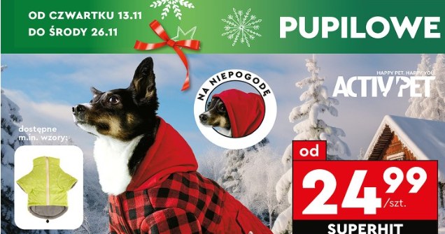 Zimowe ubranko dla pupila w Biedronce /Biedronka /INTERIA.PL