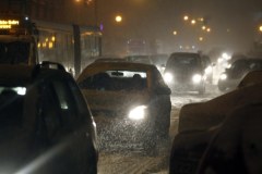 Zimowy paraliż w Katowicach