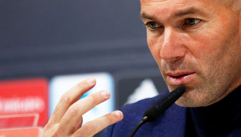 Zinedine Zidane /FERNANDO ALVARADO /PAP/EPA