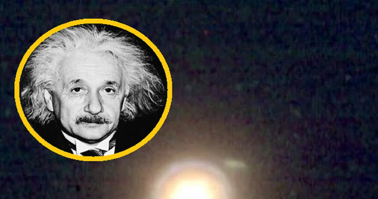 Zjawisko "Pierścienia Einsteina" jest dowodem, że genialny fizyk miał rację /domena publiczna