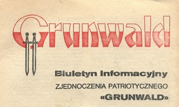 Zjednoczenie Patriotyczne "Grunwald" rzekomo głosiło partiotyczne hasła /INTERIA.PL