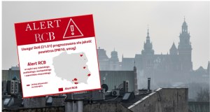 Zła jakość powietrza. Rozesłano alert RCB