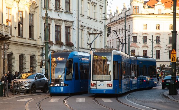 Złamany pantograf w tramwaju. Utrudnienia w Krakowie