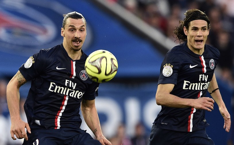 Zlatan Ibrahimović i Edinson Cavani nie mogą narzekać na zarobki /AFP