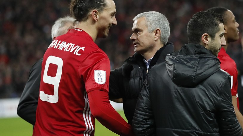 Zlatan Ibrahimovic i Jose Mourinho /Reuters