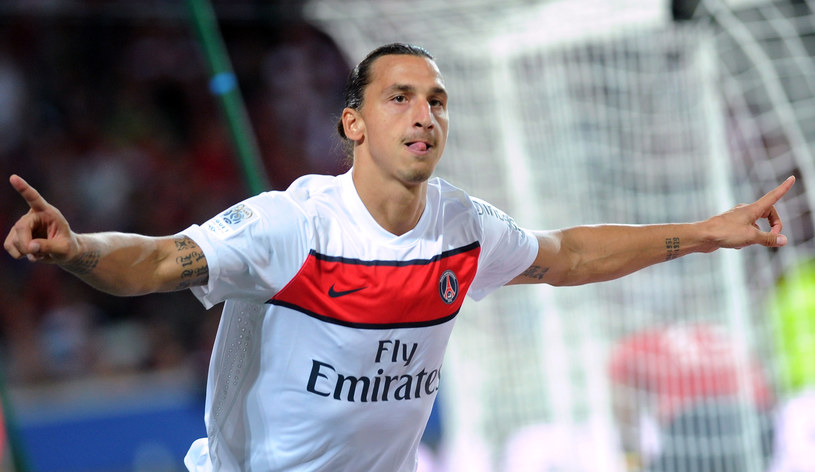 Zlatan Ibrahimovic podbił Lille. /AFP