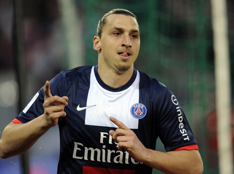 Zlatan Ibrahimovic strzelił w tym sezonie Ligue 1 29 goli /AFP