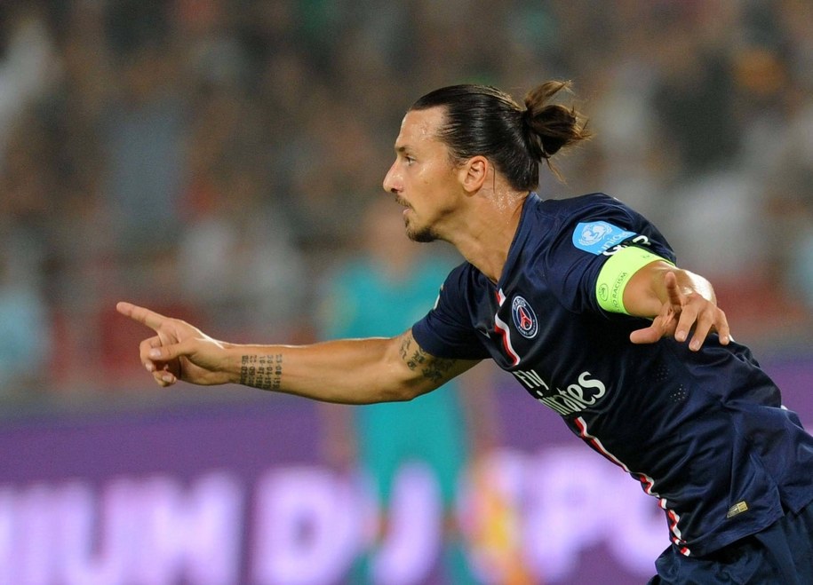 Zlatan Ibrahimovic /Gong Lei  (PAP/EPA) /PAP/EPA