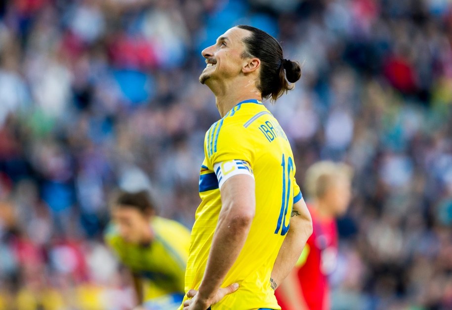 Zlatan Ibrahimovic /VEGARD WIVESTAD GROTT /PAP/EPA