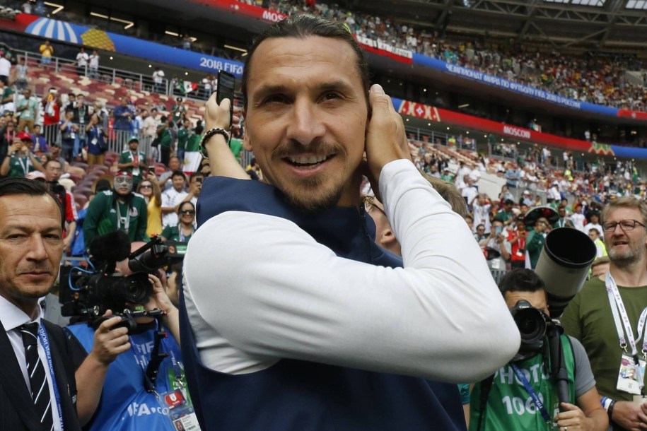 Zlatan Ibrahimovic /Szwarc Henri/ABACA /PAP/EPA