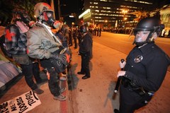 Zlikwidowano obóz ruchu "Occupy" w Los Angeles 