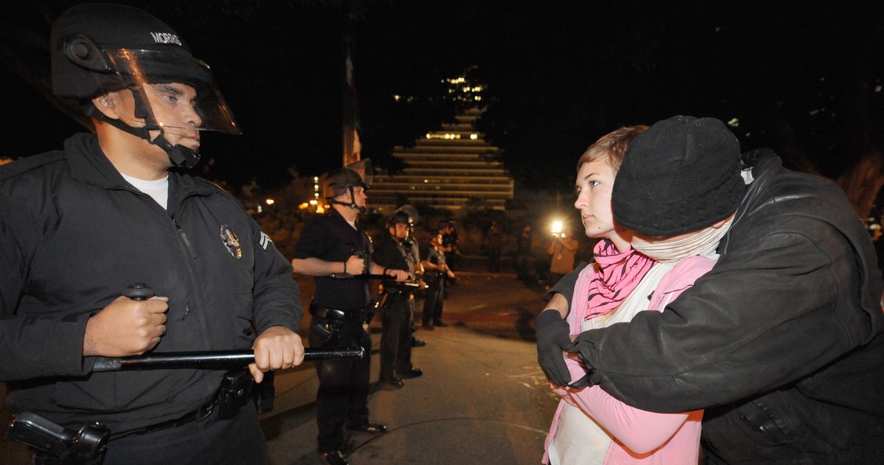 Zlikwidowano obóz ruchu "Occupy" w Los Angeles 