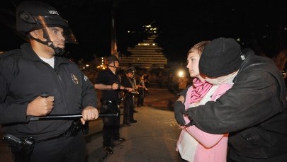 Zlikwidowano obóz ruchu "Occupy" w Los Angeles 