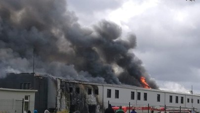 Złocieniec: Pożar zakładu przetwórstwa rybnego. Od lat stał pusty