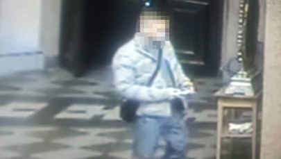 Złodziej przyłapany na gorącym uczynku. Wszystko się nagrało