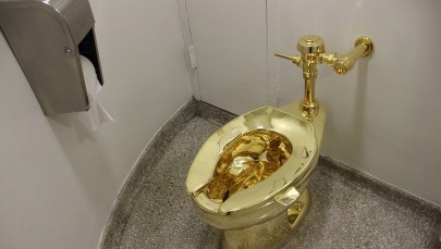 Złodziej ukradł ze słynnego muzeum... złoty sedes