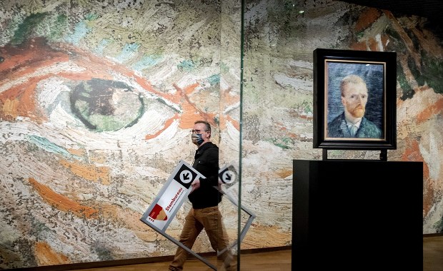 Złodziej Van Gogha i Halsa zatrzymany. Gdzie są obrazy?