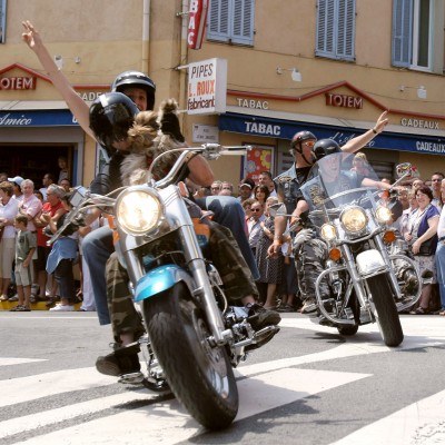 Zlot Harleyów w Saint Tropez /AFP