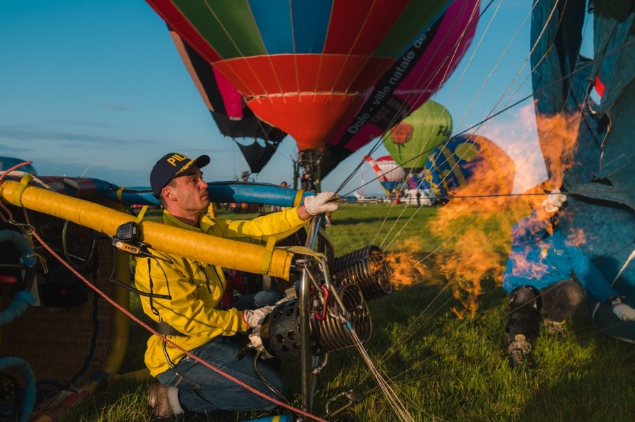 Zlot miłośników balonów załogowych we Francji. Zdjęcie archiwalne: KRAKÓW BALLOON TEAM /