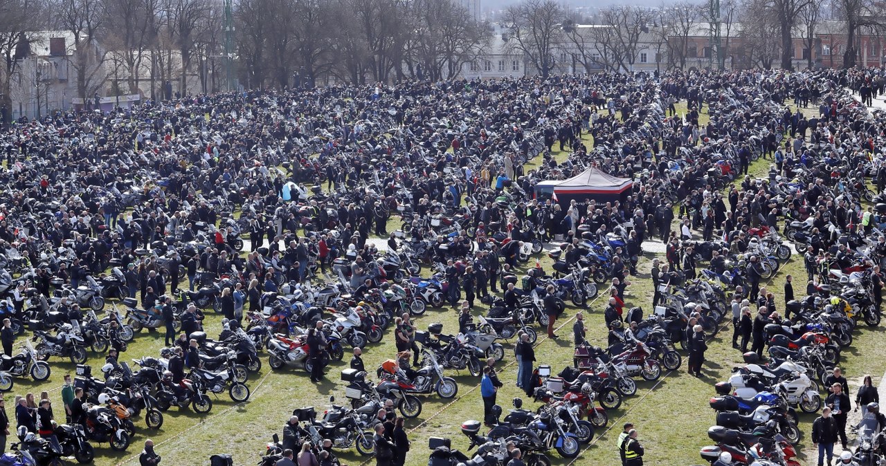 Zlot motocyklistów na Jasnej Górze /Waldemar Deska /PAP