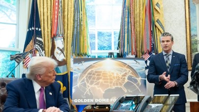 "Złota Kopuła" Trumpa. Prezydent USA ogłasza kosmiczny plan obrony