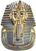 Złota maska Tutanchamona, ok. 1338 r. p.n.e. /Encyklopedia Internautica
