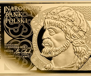 Złota moneta od NBP. Wygląda jak banknot i kosztuje ponad 10 tys. zł 