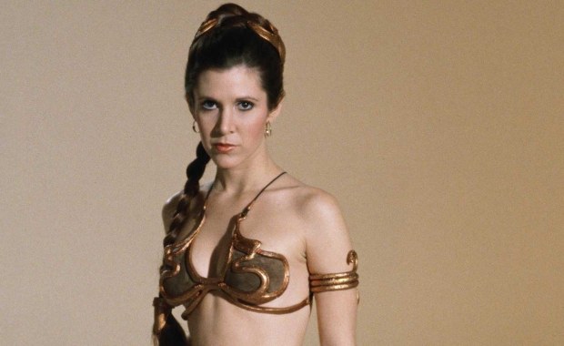 Złote bikini księżniczki Lei z "Gwiezdnych wojen" sprzedane. Astronomiczna kwota 