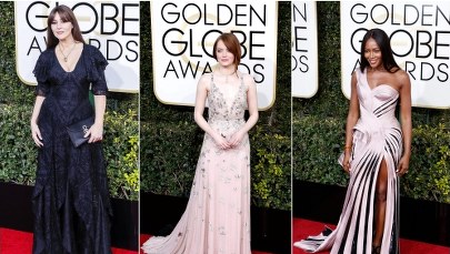 Złote Globy: Gwiazdy na czerwonym dywanie