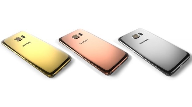 Złote i platynowe smartfony Samsunga /materiały prasowe