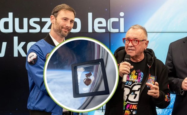 Złote Serduszko WOŚP jest w kosmosie! Zobacz wyjątkowe zdjęcia i film