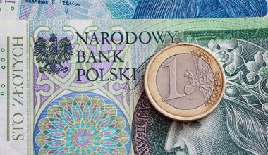 Złoty ciągle jeszcze mocny wobec euro. Obniżka stóp NBP może osłabić naszą walutę