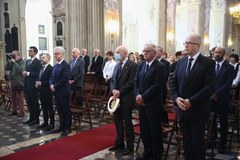Złożenie doczesnych szczątków prof. Aleksandra Bruecknera na cmentarzu Rakowickim
