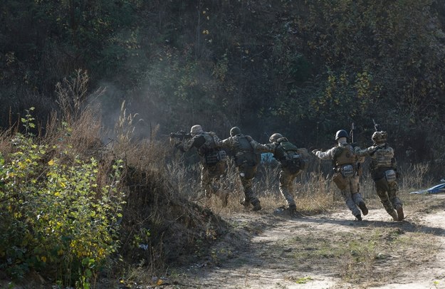 Złożony z Rosjan batalion syberyjski walczy po stronie Ukraińców /SERGEY DOLZHENKO /PAP/EPA