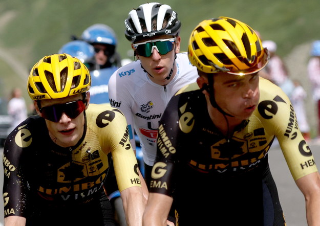 Zmagania na szóstym etapie Tour de France /Martin Divisek /PAP/EPA