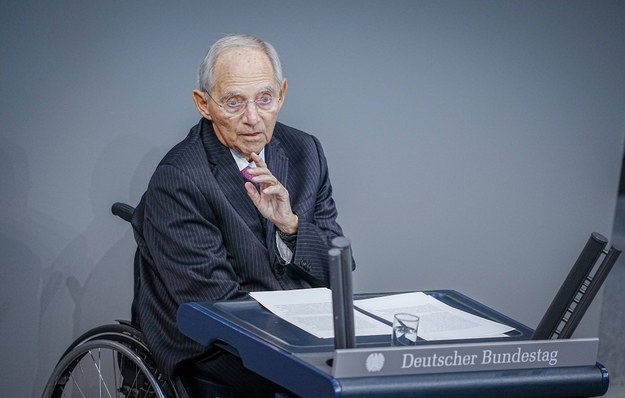 Zmarł były przewodniczący Bundestagu Wolfgang Schaeuble /Kay Nietfeld  /PAP/DPA