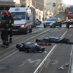 Zmarła kobieta ranna w wypadku w Łodzi