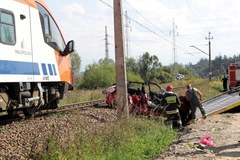 Zmarła kobieta, w której samochód podczas egzaminu na prawo jazdy wjechał pociąg 