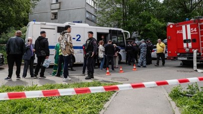 Zmasowany atak dronów na Moskwę. Uderzyły w kilka budynków