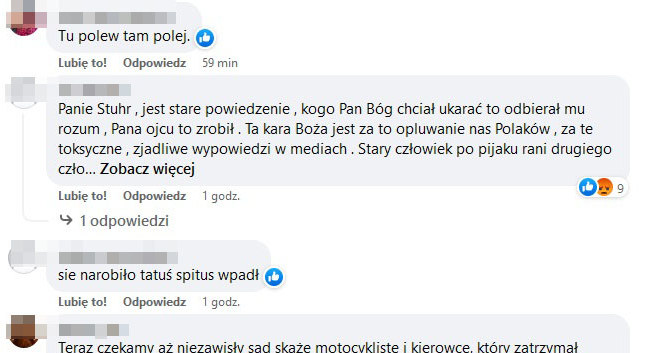 Zmasowany atak na Macieja Stuhra na facebookowym profilu /Facebook