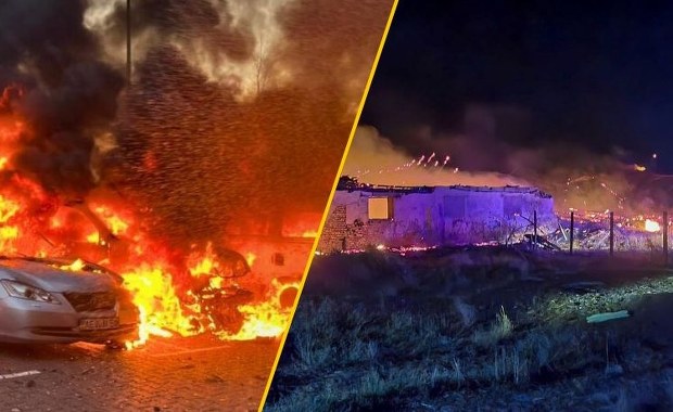 Zmasowany atak Rosjan na Ukrainę. Ponad pół tysiąca dronów, kilkadziesiąt pocisków