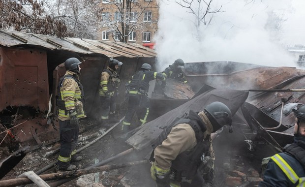 Zmasowany atak Rosjan na Ukrainę. Setki dronów i pociski manewrujące