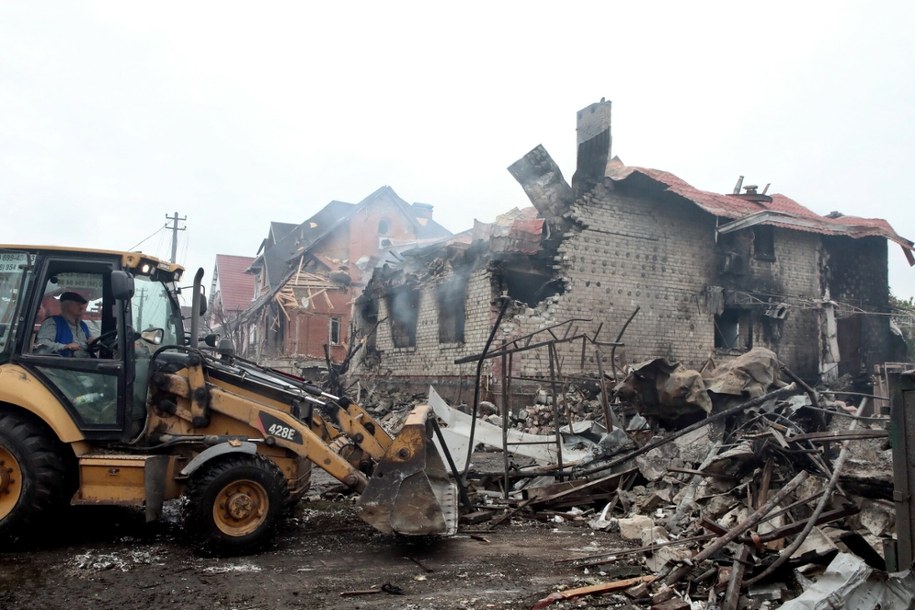 Zmasowany rosyjski atak powietrzny na Kijów - czy uda się wdrożyć plan pokojowy i odbudować Ukrainę? /Ukrinform/East News /East News