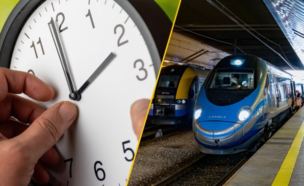 ​Zmiana czasu na zimowy. Jak pojadą pociągi?