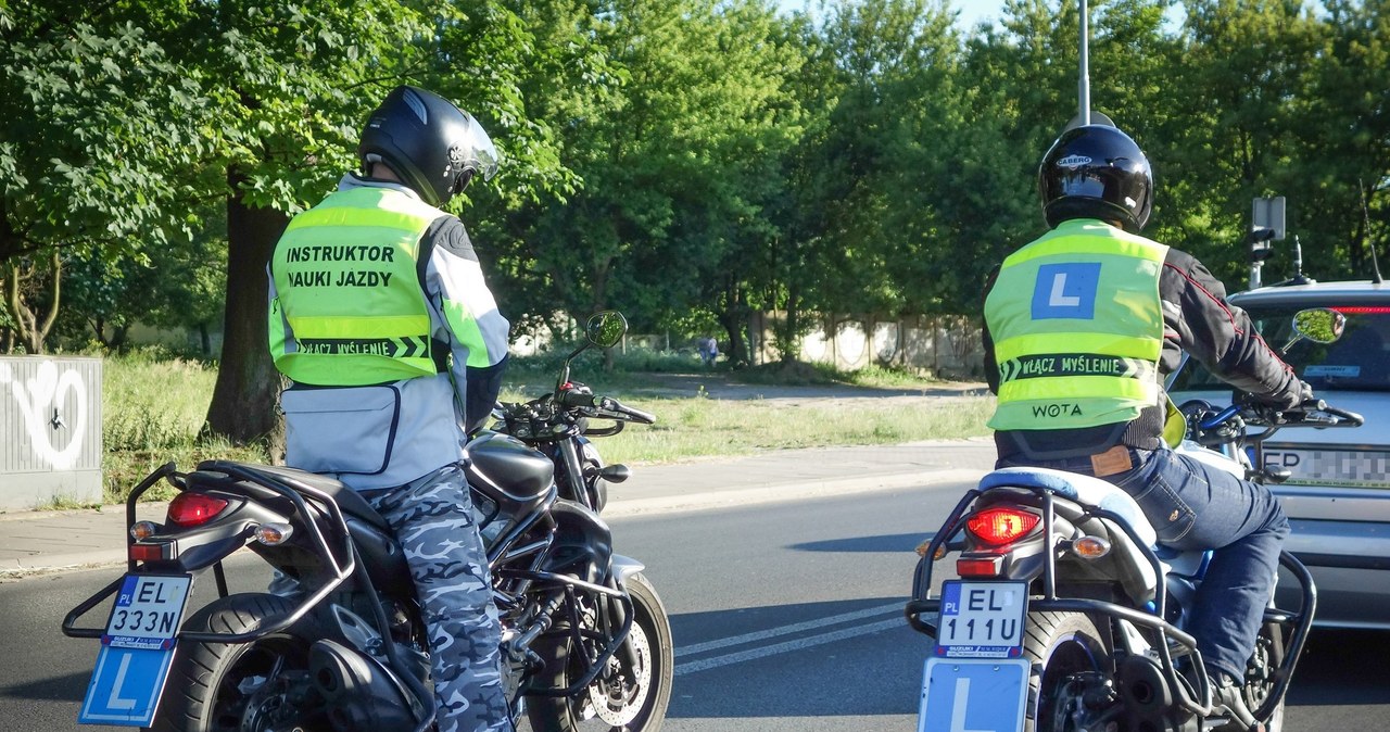 Zmiana miałaby dotyczyć motorowerów, ale nie motocykli /Piotr Kamionka /Reporter