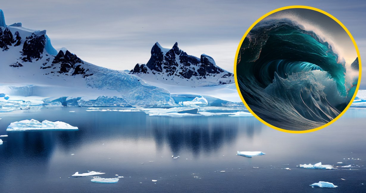 Zmiany klimatu mogą wywołać wielkie podwodne osuwiska na Antarktydzie /123RF/PICSEL /123RF/PICSEL