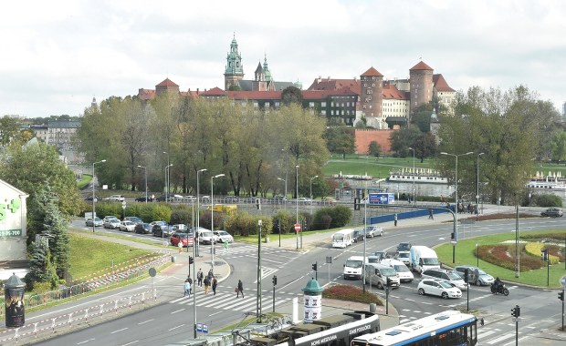 Zmiany na rondzie Grunwaldzkim w Krakowie. Taksówki stracą dostęp do buspasa