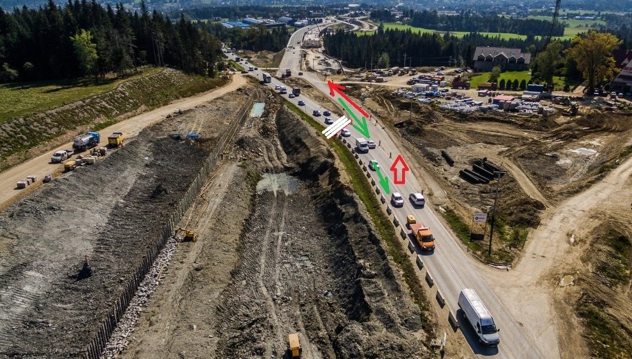 Zmiany ruchu na zakopiance /RMF FM