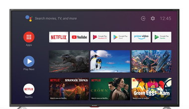 Zmiany w aktualizacji telewizorów Sharp Android TV z serii BL