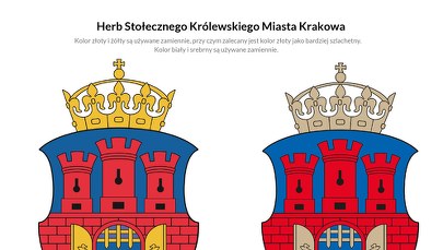​Zmieniają się barwy herbu Krakowa. Powód? Technologia druku